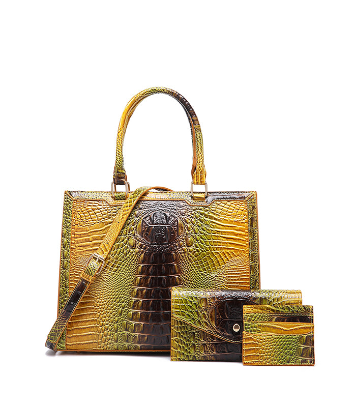 Pandora's Tie-dyed 3in 1 Croc Purse