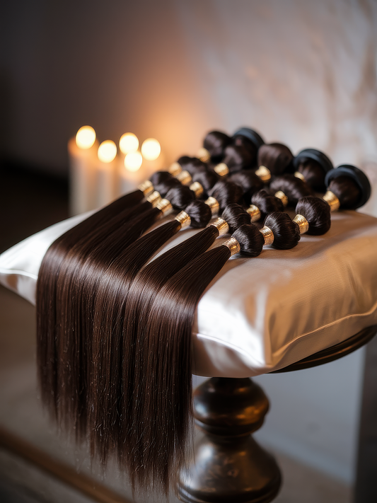 Crowned by Pandora-100% Raw Straight/Body Wave Hair