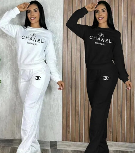 Chanel Sweat Suit 2 Piece